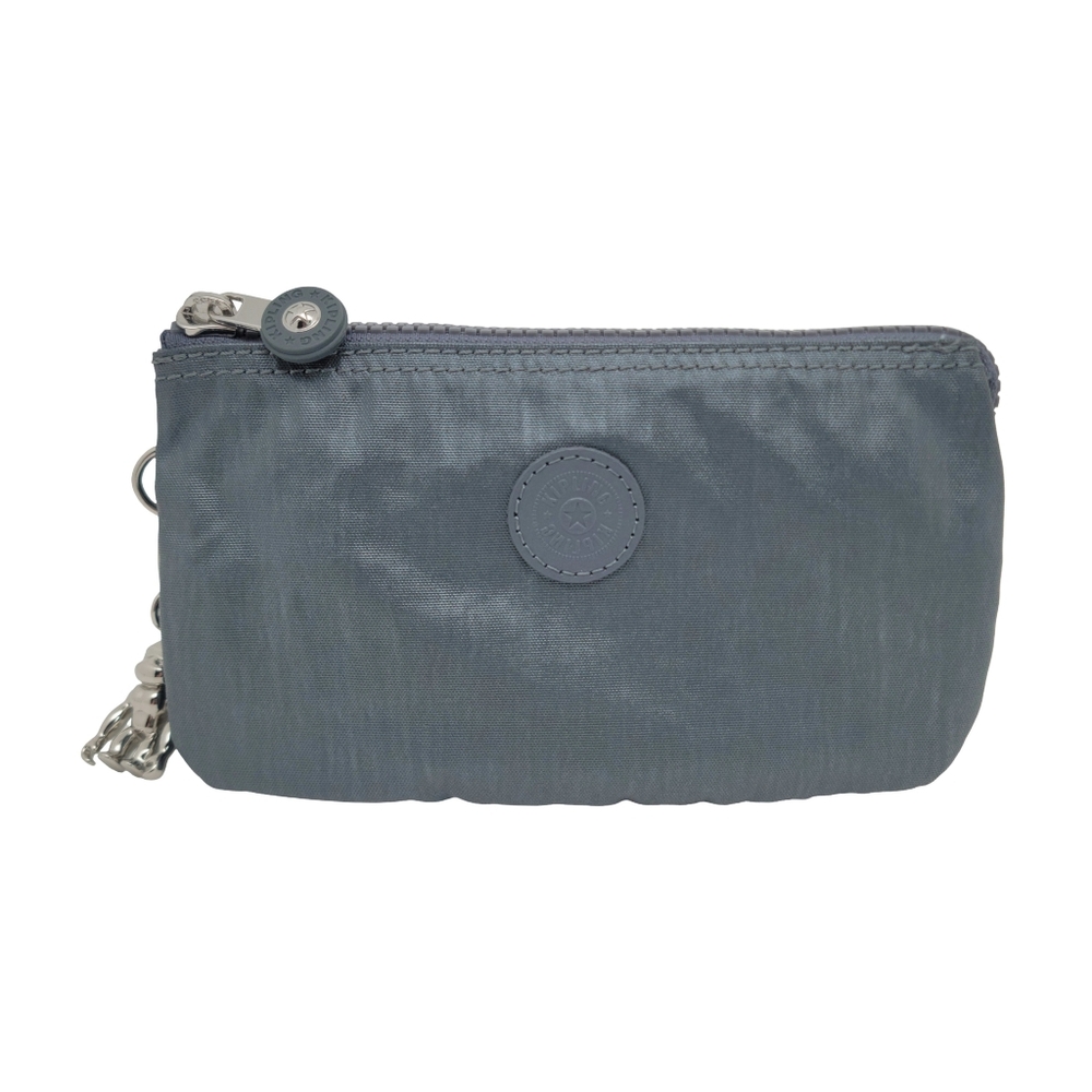 Kipling Creativity Pouch Bag Pewter Metallic - image 1